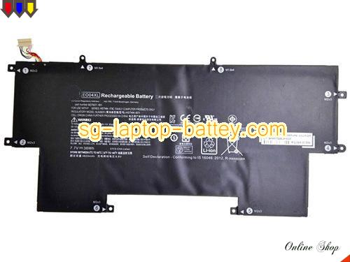 Genuine HP EliteBook Folio G1 V1C37EA Battery For laptop 4900mAh, 38Wh , 7.7V, Black , Li-ion