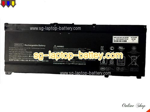 Genuine HP Omen 15ce002ng Battery For laptop 4550mAh, 70Wh , 15.4V, Black , Li-ion