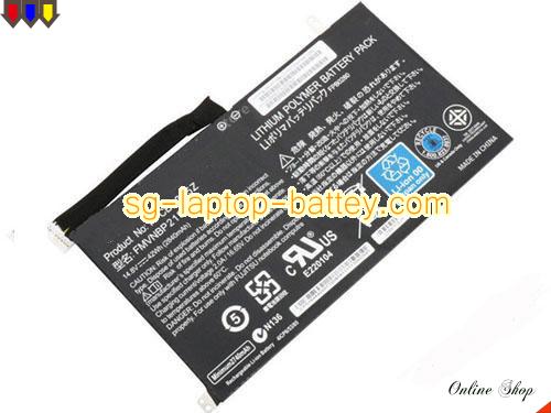 Genuine FUJITSU UH552 Battery For laptop 2840mAh, 42Wh , 14.8V, Black , Li-ion