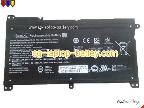 Genuine HP Pavilion x360 13-u115TU Battery For laptop 3470mAh, 41.7Wh , 11.55V, Black , Li-ion