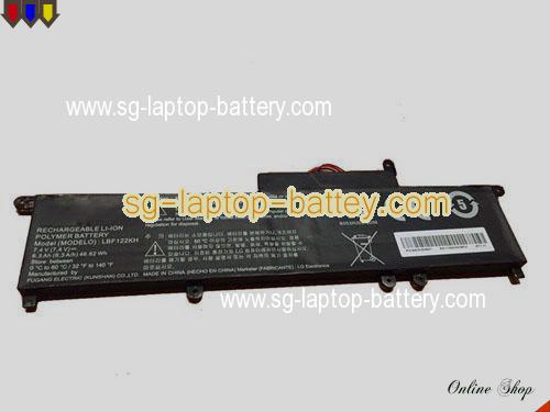 LG LBF122KH Battery 6300mAh, 47Wh  7.4V Black Li-ion