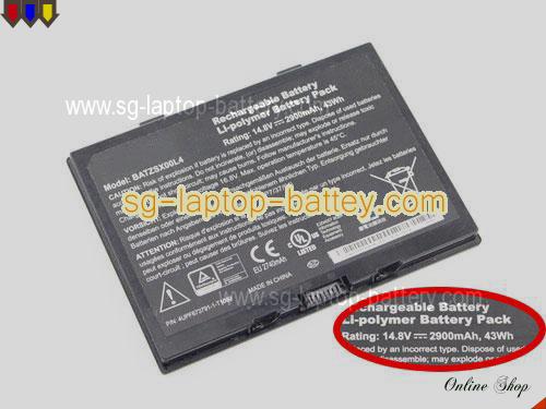 Genuine MOTION R12 Table PC Battery For laptop 2900mAh, 43Wh , 14.8V, Black , Li-ion