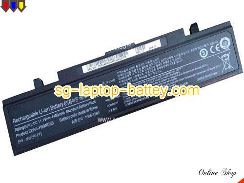 Genuine SAMSUNG NT-RV711 Battery For laptop 4400mAh, 11.1V, Black , Li-ion