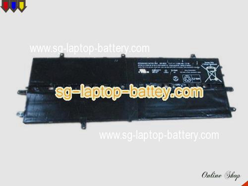 Genuine SONY svd-11215cvb Battery For laptop 4930mAh, 37Wh , 7.4V, Black , Li-ion