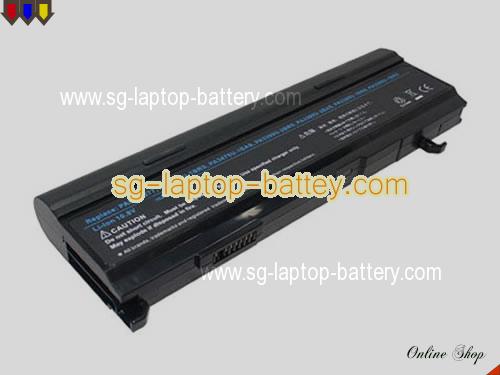 TOSHIBA VX/670LS Replacement Battery 6600mAh 10.8V Black Li-ion