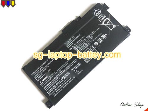 Genuine THUNDEROBOT 911M Battery For laptop 4550mAh, 51.28Wh , 11.55V, Black , Li-Polymer