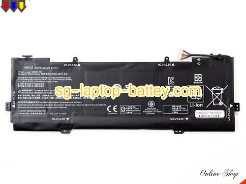 Genuine HP Spectre x360 15t-bl100 Battery For laptop 6860mAh, 79Wh , 11.55V, Black , Li-ion