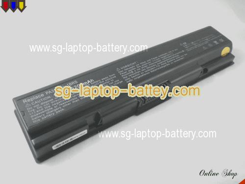 TOSHIBA PSAFGA-077019 Replacement Battery 5200mAh 10.8V Black Li-ion