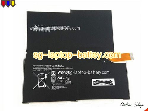 Genuine MICROSOFT Surface Pro 3 Battery For laptop 5547mAh, 42Wh , 7.6V, Black , Li-Polymer