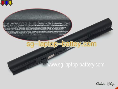 Genuine MEDION Md 99450 Battery For laptop 2600mAh, 37Wh , 14.52V, Black , Li-ion