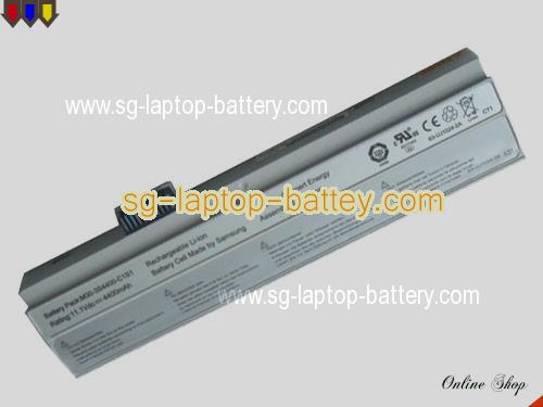 AVERATEC 4000 Series Replacement Battery 4400mAh 11.1V White Li-ion