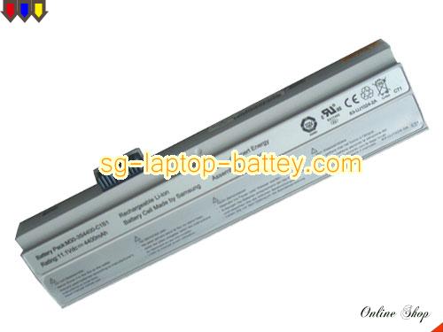 AVERATEC 4100 series Replacement Battery 4400mAh 11.1V White Li-ion