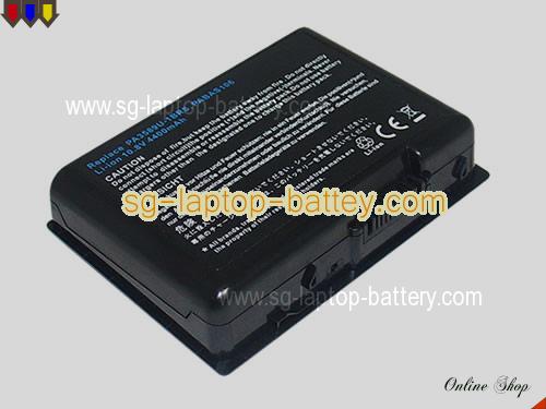 TOSHIBA PQF43U-007004 Replacement Battery 4400mAh 10.8V Black Li-ion