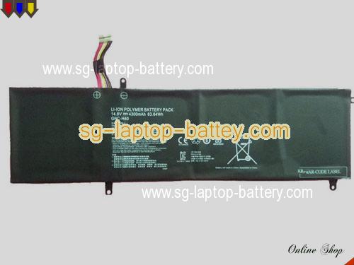 Genuine GIGABYTE P34GV2 Battery For laptop 4300mAh, 64Wh , 14.8V, Black , Li-ion