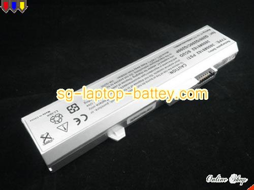 HASEE Q220C Replacement Battery 4400mAh 11.1V Silver Li-ion