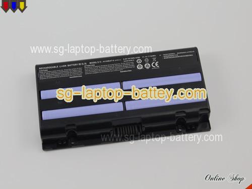 Genuine CLEVO VenomBlackbook 17 S - Z02417 Battery For laptop 62Wh, 11.1V, Black , Li-ion