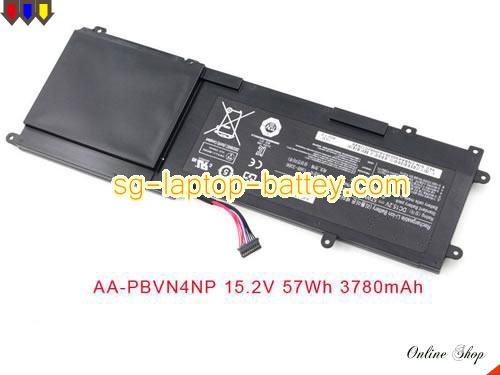 Genuine SAMSUNG NP6805ZE Battery For laptop 3780mAh, 57Wh , 15.2V, Black , Li-Polymer