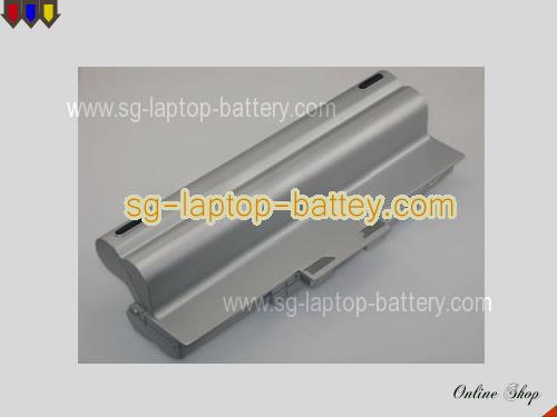 SONY VGN-fw51j5 Replacement Battery 8800mAh 11.1V Silver Li-ion