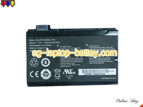 HASEE F50-3S4400-C1S5 Battery 4400mAh 11.1V Black Li-ion