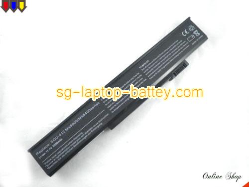 GATEWAY ML6227B Replacement Battery 5200mAh 11.1V Black Li-ion