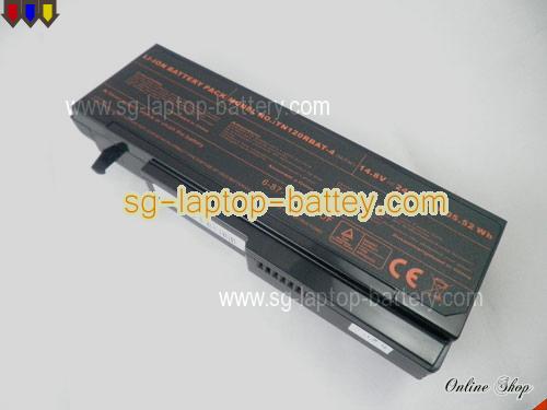 Genuine CLEVO TN120 Series Battery For laptop 2400mAh, 14.8V, Black , Li-ion