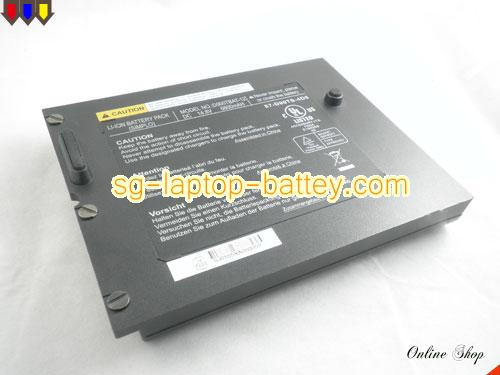 CLEVO PortaNote D90K Replacement Battery 6600mAh 14.8V Black Li-ion