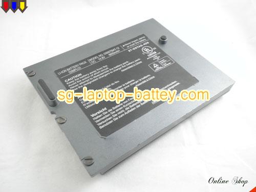 Genuine CLEVO PortaNote D90K Battery For laptop 6600mAh, 14.8V, Grey , Li-ion