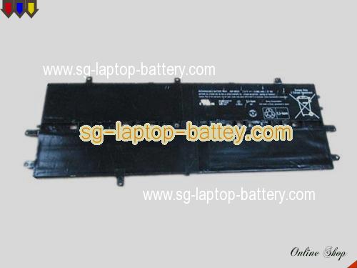 Genuine SONY SVD1121X9EB Battery For laptop 4930mAh, 37Wh , 7.4V, Black , Li-ion