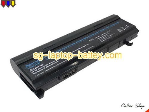 TOSHIBA Satellite A100-S8111TD Replacement Battery 6600mAh 10.8V Black Li-ion