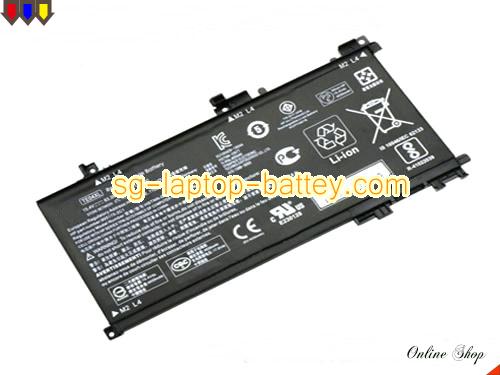 Genuine HP Omen 15-ax203ng Battery For laptop 4112mAh, 15.4V, Black , Li-Polymer