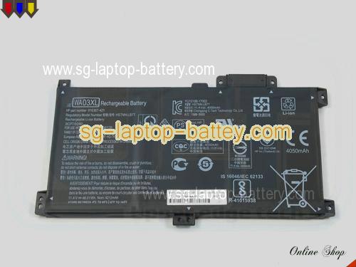 Genuine HP Pavilion X360 15-br100ng Battery For laptop 4212mAh, 48.01Wh , 11.4V, Black , Li-Polymer