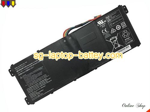 Genuine HASEE X5 I54g Battery For laptop 3320mAh, 11.46V, Black , Li-Polymer