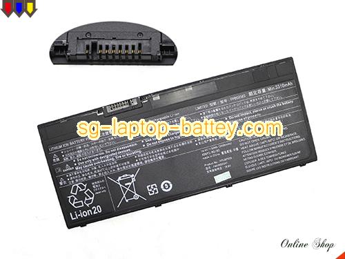 Genuine FUJITSU U7480MP582DE Battery For laptop 3490mAh, 50Wh , 14.4V, Black , Li-ion