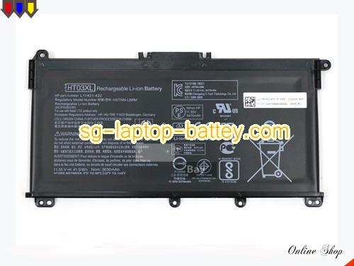 Genuine HP 15-DA0017CA Battery For laptop 3600mAh, 41.04Wh , 11.4V, Black , Li-Polymer