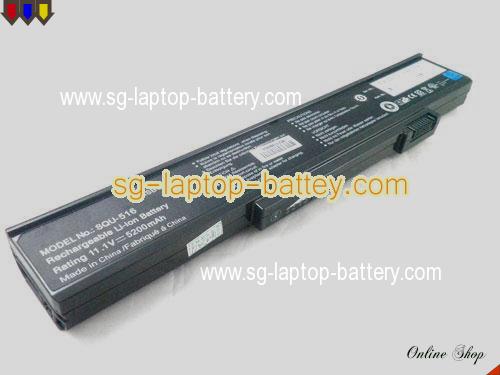 GATEWAY S-7310M Replacement Battery 5200mAh 11.1V Black Li-ion