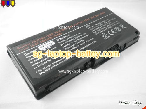 TOSHIBA QOSMIO X505-Q8104X Replacement Battery 8800mAh 10.8V Black Li-ion