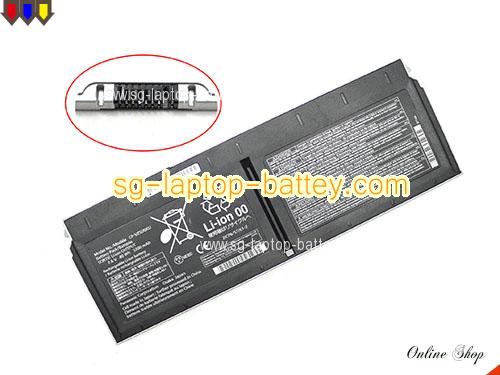 Genuine PANASONIC Toughbook CF-XZ6 Battery For laptop 5200mAh, 40Wh , 7.6V, Sliver And Black , Li-Polymer