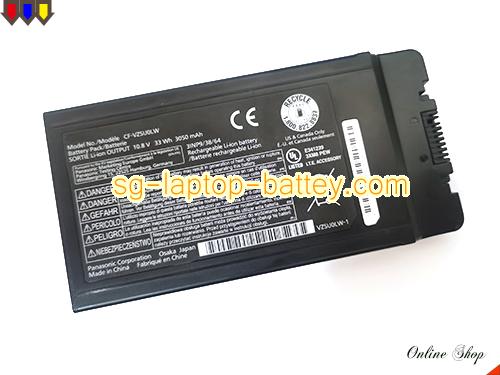 Genuine PANASONIC Toughbook CF-54 Battery For laptop 3050mAh, 33Wh , 10.8V, Black , Li-ion