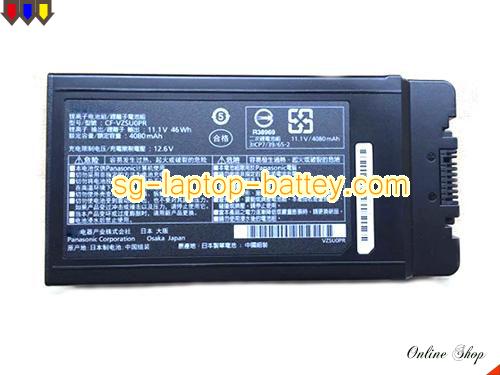 Genuine PANASONIC Toughbook CF-54 Battery For laptop 4080mAh, 46Wh , 11.1V, Black , Li-ion