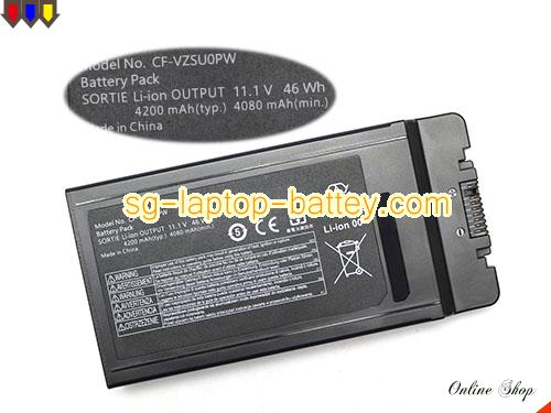 PANASONIC Toughbook CF-54 Replacement Battery 4080mAh, 46Wh  11.1V Black Li-ion