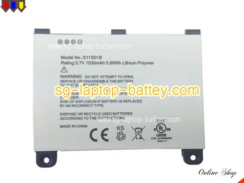 Genuine AMAZON Kindle DX DXG Battery For laptop 1530mAh, 5.66Wh , 3.7V, White , Li-Polymer