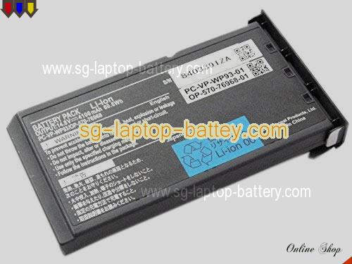 Genuine NEC VJ20MW-5 Battery For laptop 4800mAh, 60Wh , 14.8V, Black , Li-ion