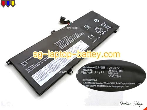 LENOVO L18D6PD1 Battery 4190mAh, 48Wh  11.46V Black Li-Polymer