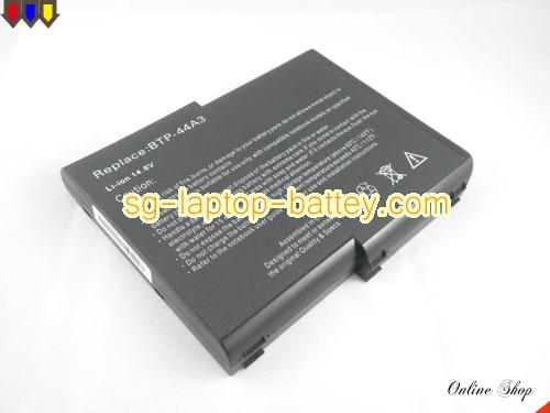 ACER Aspire 1200(MS2111) Replacement Battery 6600mAh 14.8V Black Li-ion