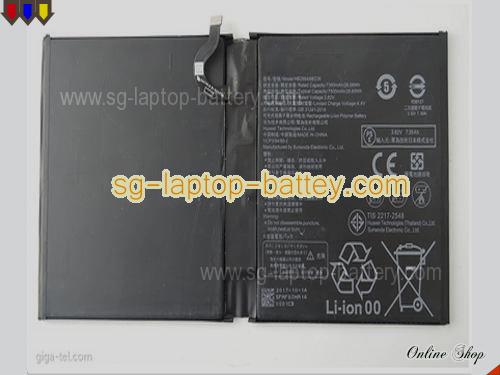 HUAWEI HB299418ECW Battery 7500mAh, 28.65Wh  3.82V Black Li-Polymer