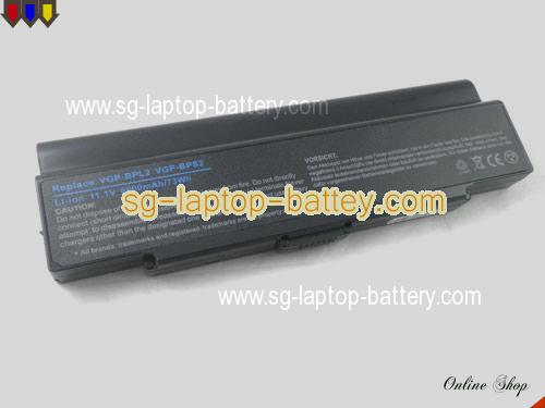 SONY VGPBPL2C Battery 6600mAh 11.1V Black Li-ion