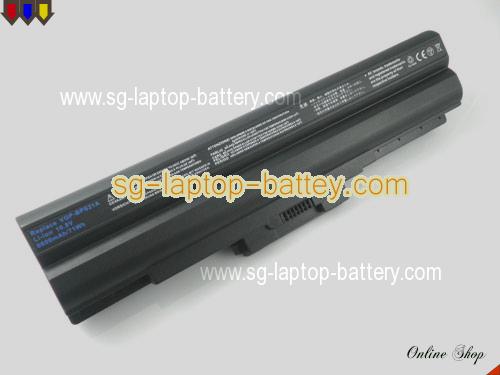 SONY VPC-YA25EC Replacement Battery 6600mAh 10.8V Black Li-ion