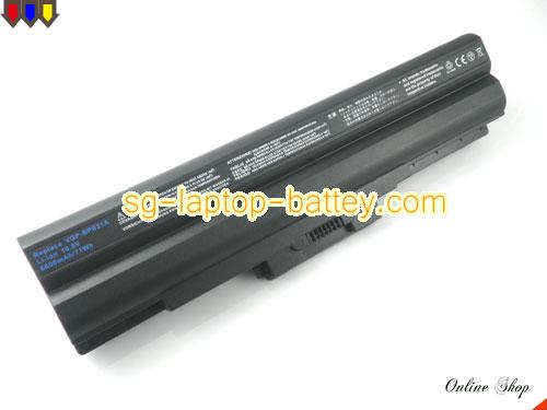 SONY SVJ20216CCW Replacement Battery 6600mAh 10.8V Black Li-ion
