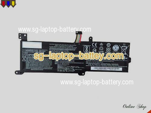 Genuine LENOVO IdeaPad 32015IAP80XR009NGE Battery For laptop 4000mAh, 30Wh , 7.5V, Black , Li-ion