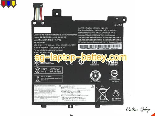 Genuine LENOVO IdeaPad 320-15IKB-80XL00B6GE Battery For laptop 5055mAh, 39Wh , 7.72V, Black , Li-Polymer